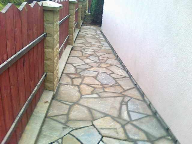 Twardy kamień naturalny na elewację, podjazd, taras, ogrodzenie