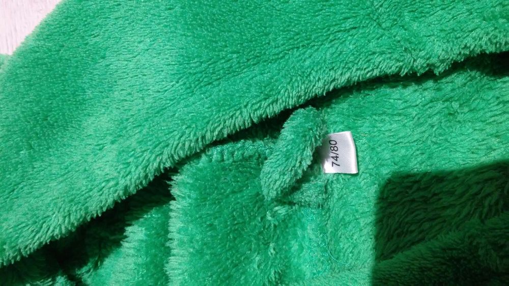 Szlafrok żabka roz 74/80