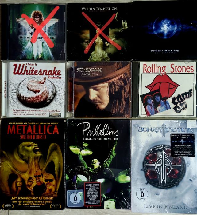Продам фирменные CD, DVD.