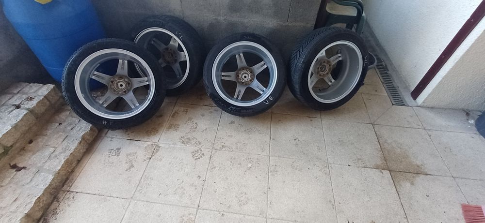 Conjunto jantes pneus