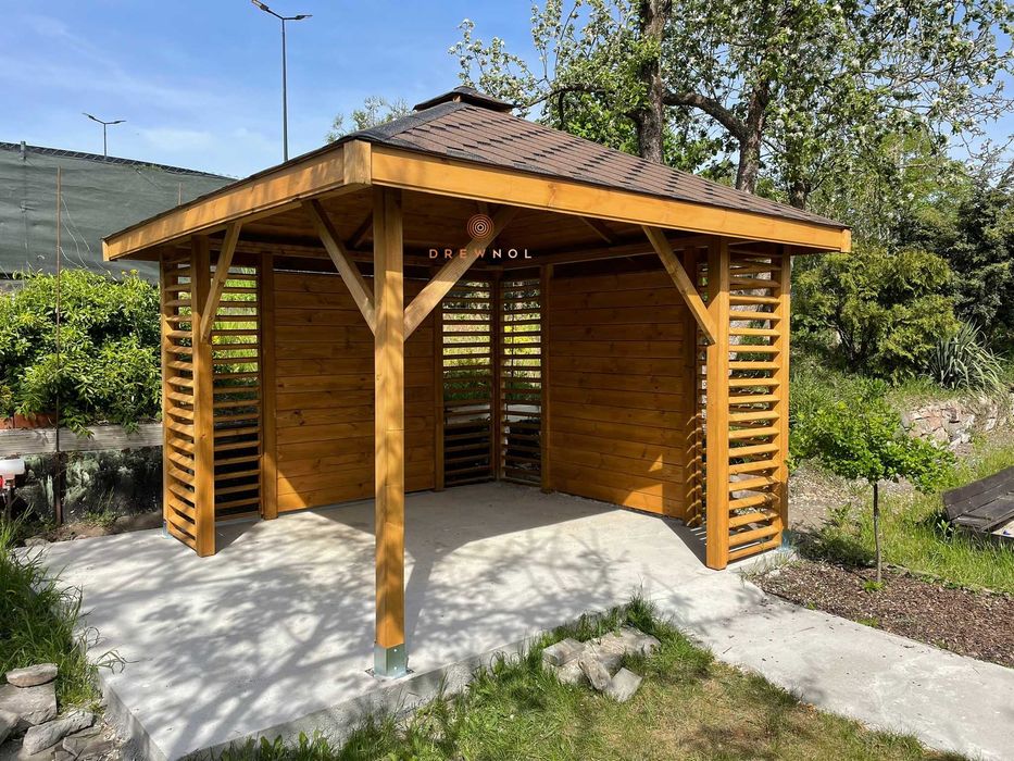 Altana ogrodowa, altanka, altany, wiaty, domek, pergola, drewutnia.