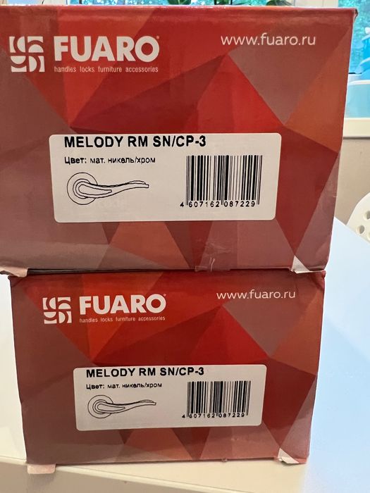 Ручки для міжкімнатних дверей  FUARO MELODY