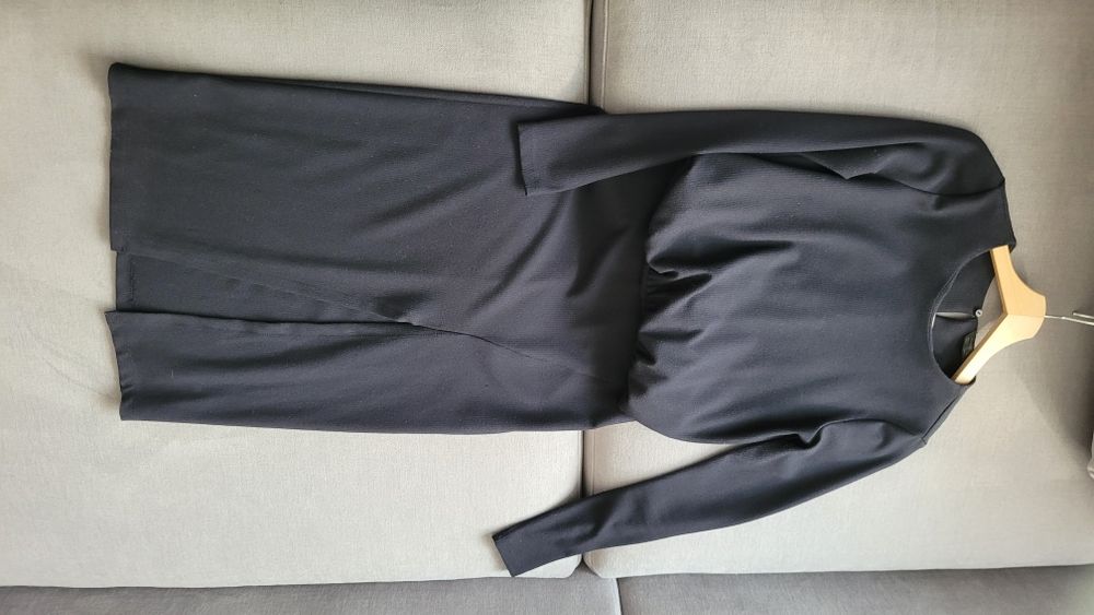 Granatowa sukienka Zara S