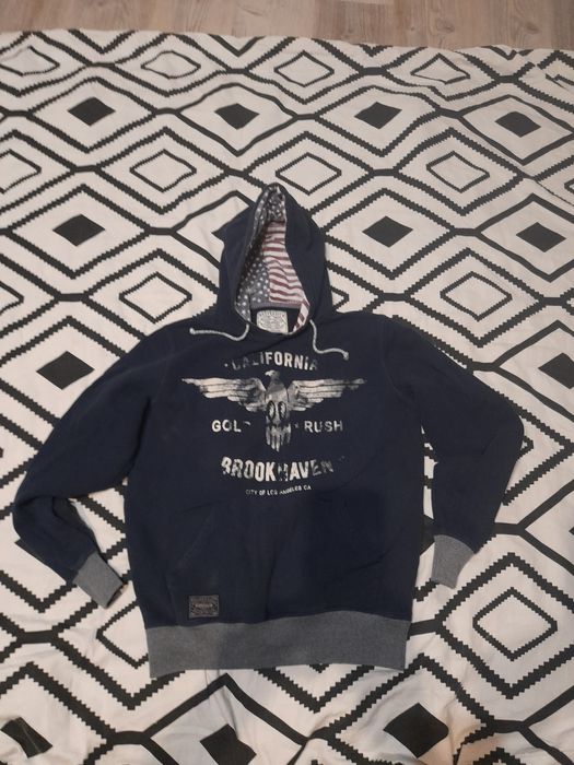 bluza męska z kapturem