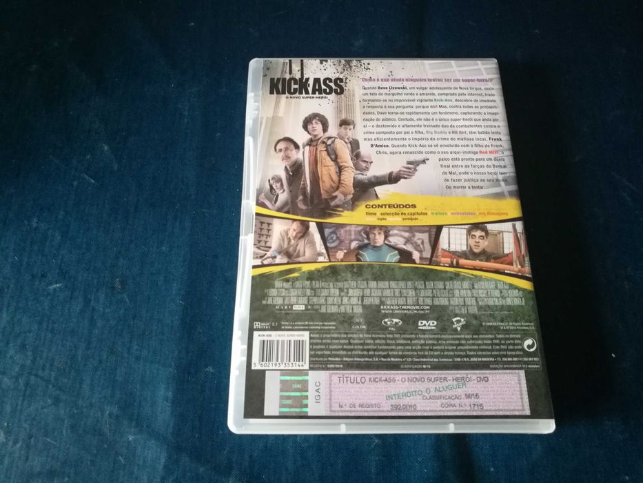 KICK-ASS DVD (legendagem em Português)