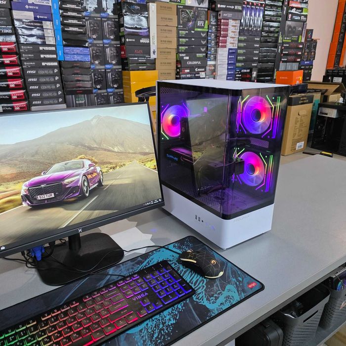 Компютер Intel Core i7-7700, 16GB DDR4, RX 580, SSD 240GB + HDD 1TB