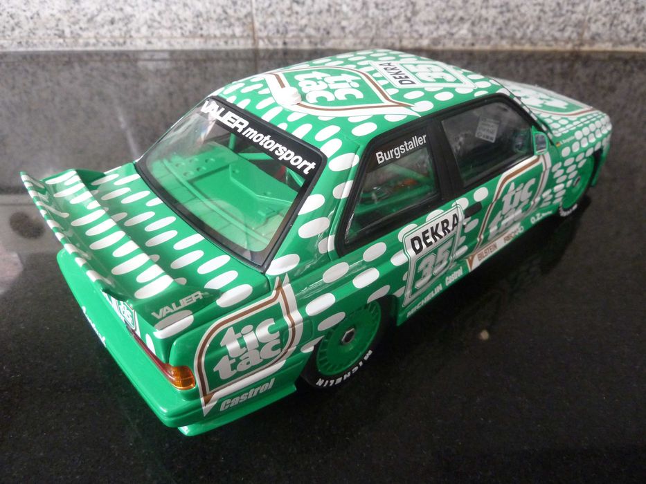 1:18 Minichamps, BMW M3, Tic-Tac, A. Burgstaller, DTM 1992, AutoArt