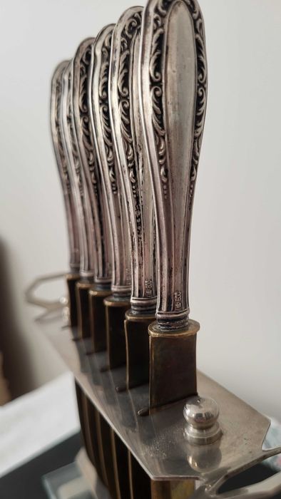 Srebrne noże do owoców Niemcy (800)