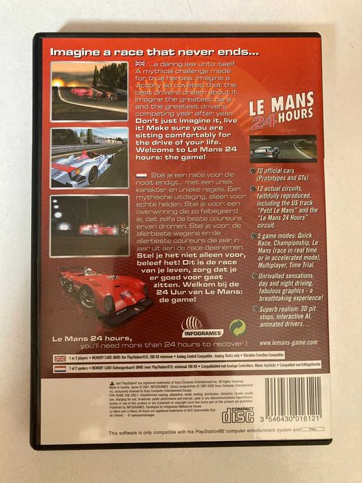 PS2 - Le Mans 24 Hours