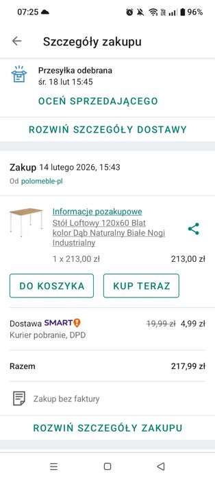 Stól jak nowy mało używany