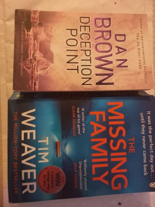 The Missing Family Weaver . Deception point Brown