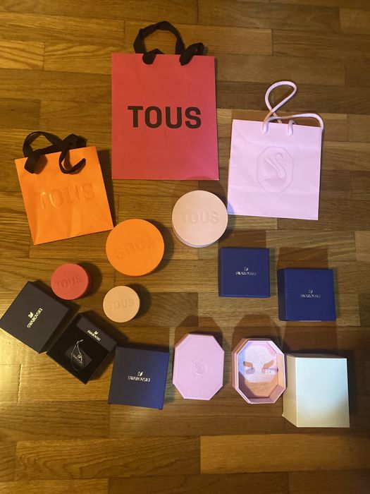 Malas tous originais como novas e caixas e sacos novos