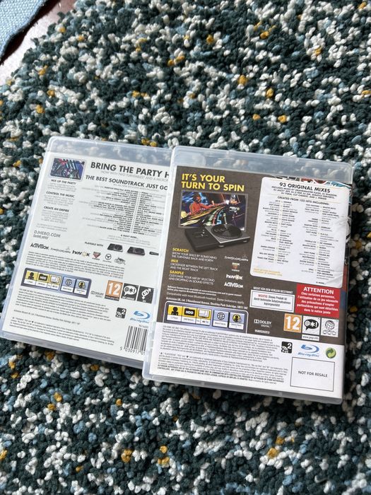 Jogos PS3 DJ Hero e DJ Hero 2