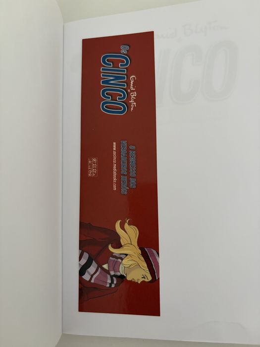 Livro Os Cinco - Nova Aventura dos Cinco