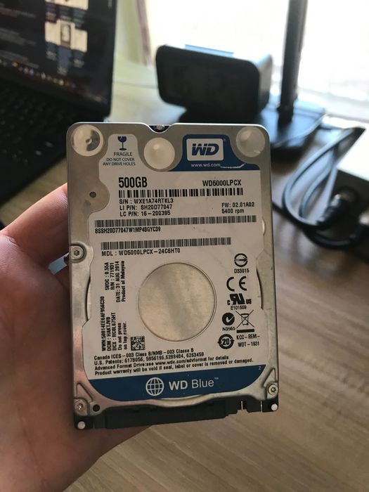 HDD APPLE 500 GB SATA MacBook pro