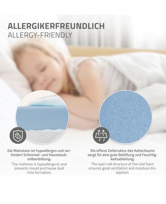 Cama montessori infantil + colchão 80x160cm