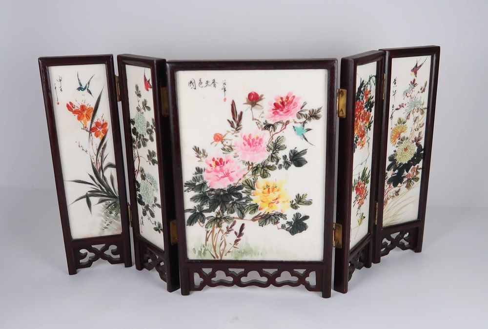 Biombo de mesa Chines