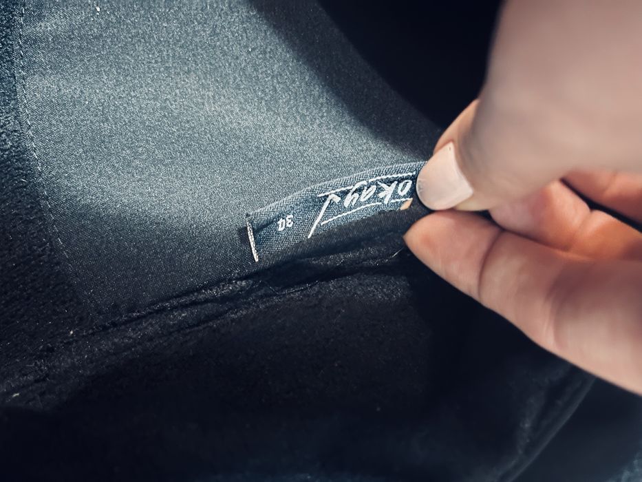 Damska czarna kurtka trekkingowa okay rozm xs softshell