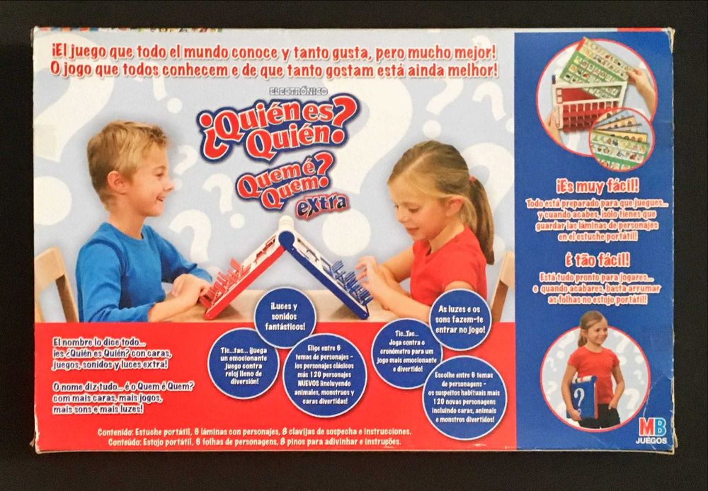 JOGO de Tabuleiro SELADO [desde 14€] Monopoly Pictionary Quem é Quem