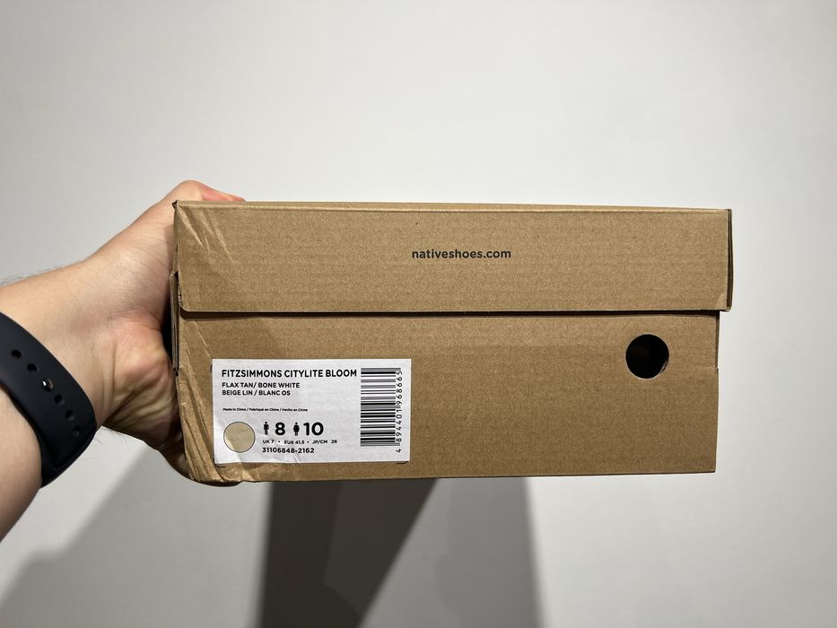 Черевики унісекс Native Fitzsimmons Bloom Beige 31106848-2162