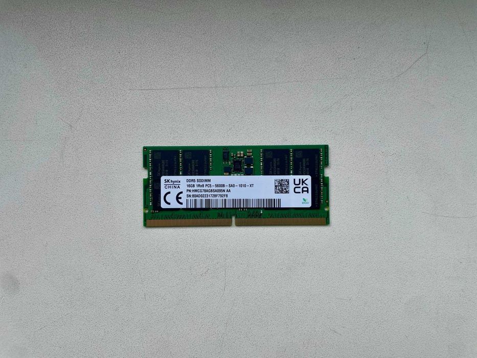 New DDR5 16 Hynix sodimm для ноутбука