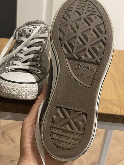 Converse trampki 40 -25,5 cm beżowe