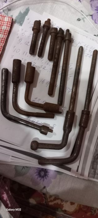 Ключ винтовой  замок накладнойи не только