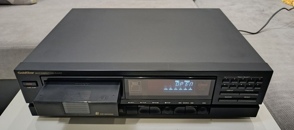 GoldStar FH-C10, zmieniarka CD, odtwarzacz CD, pilot. 100% ORGINAŁ.