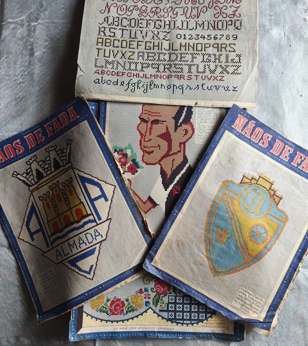Lote de revistas Mãos de Fada - 1946 a 1951