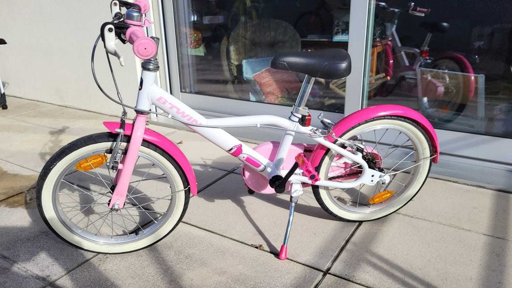 Bicicleta criança 16", (4 aos 6 anos), modelo BTWIN  500 doctor girl