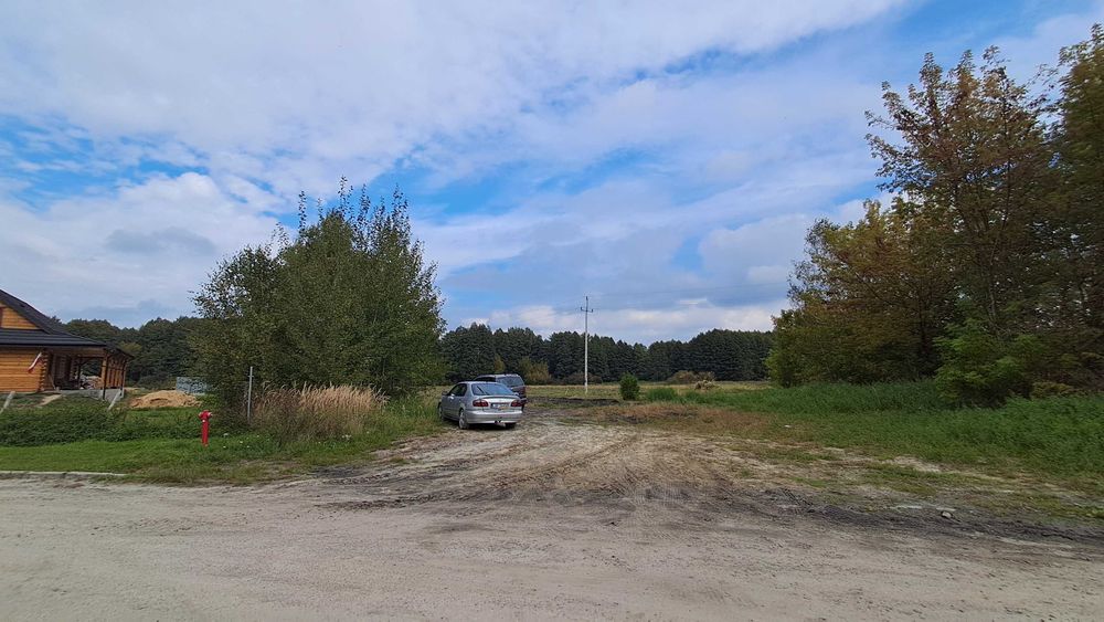 Puchaczów k. Łączna działka budowlana 0.55ha piekny teren ul. Leśna