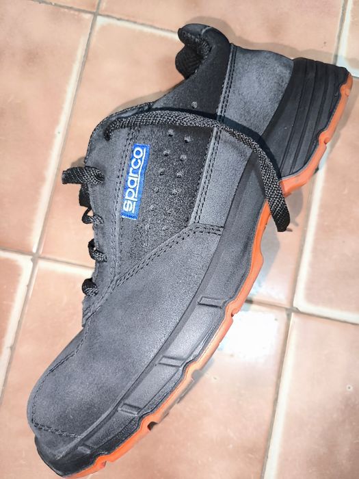 Мужские рабочие кроссовки Sparco Hinwil S1P,Uvex,кожа, защита 40-41,26