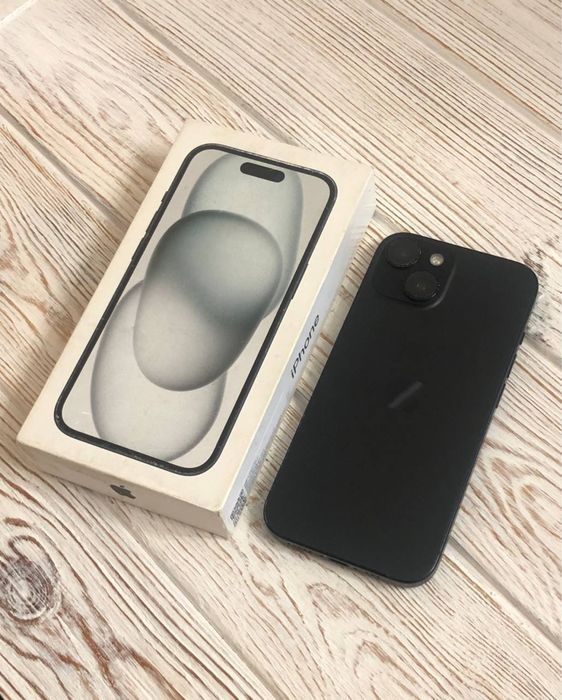 apple iPhone 15, 256 gb, black neverlock