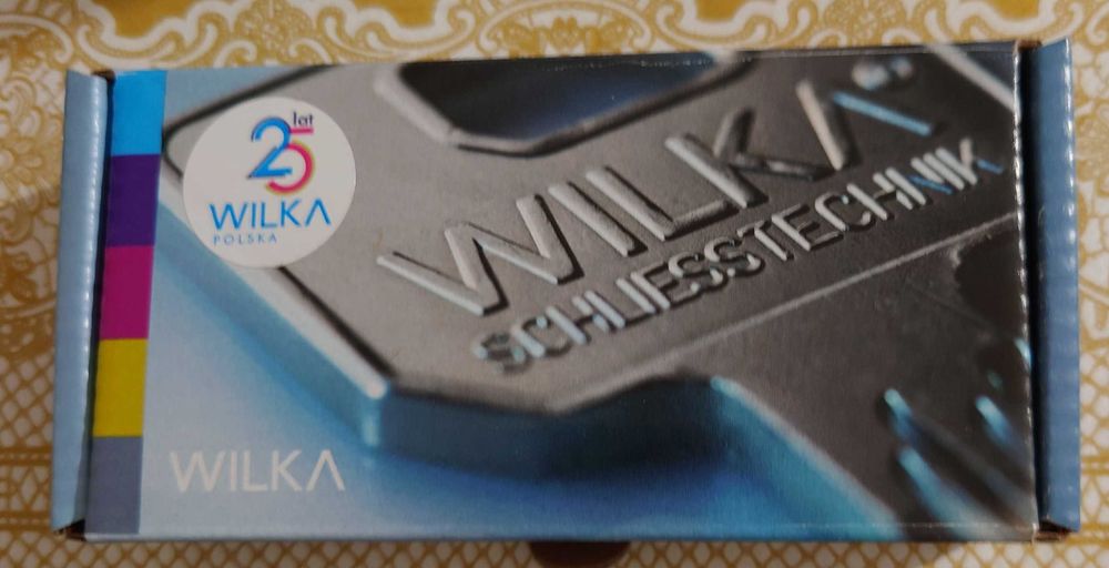 Komplet wkładek do zamków antywłamaniowych marki Wilka