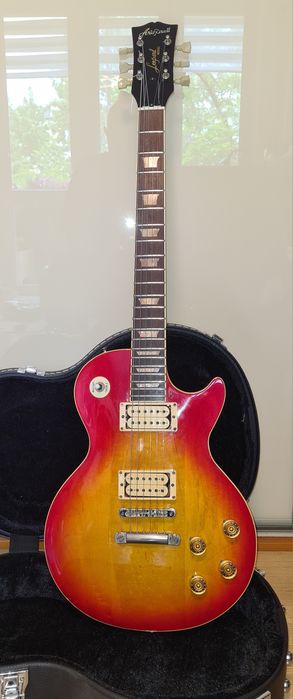 Aria Pro II  Les Paul Leopard