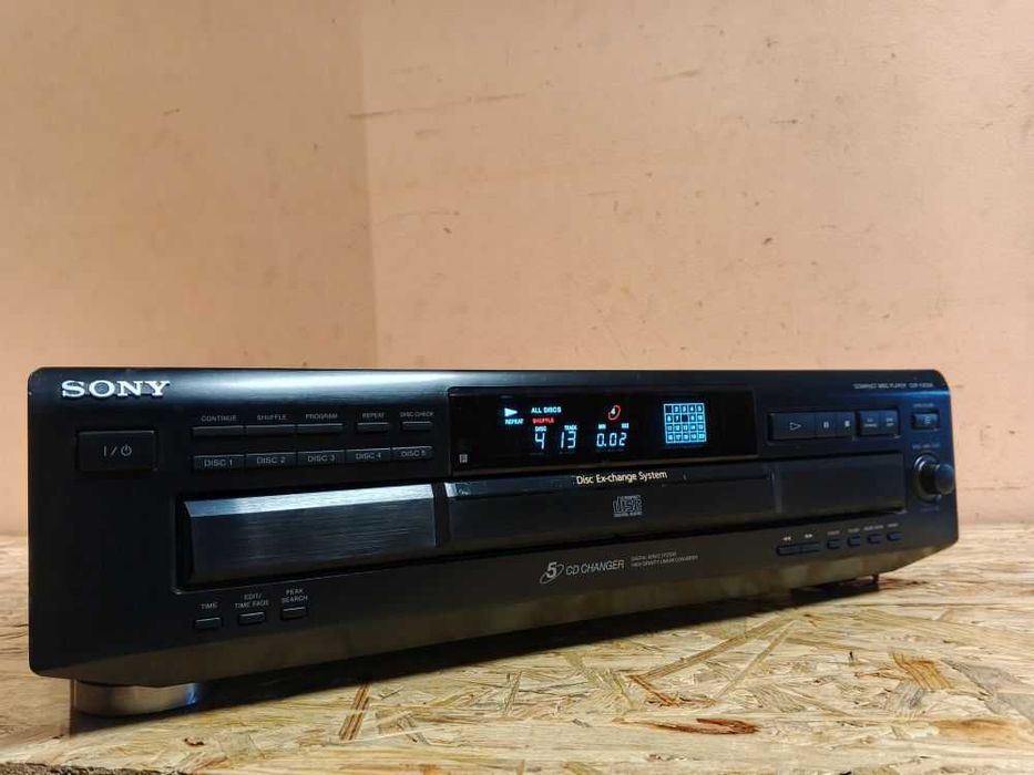 Rewelacyjna Zmieniarka Karuzela Odtwarzacz 5x CD -  SONY CDP-CE335 /Wysyłka!