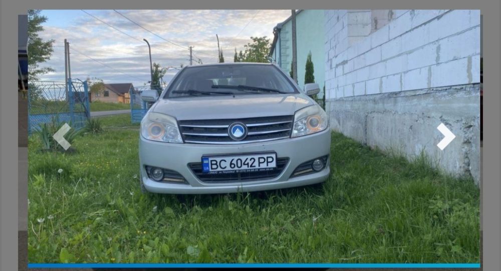 Автомобіль Джилі мк