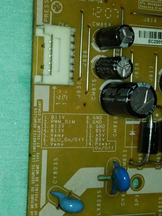 Fonte de alimentação Samsung BN44- 0 0 4 9 2A PD32AVO_CSM