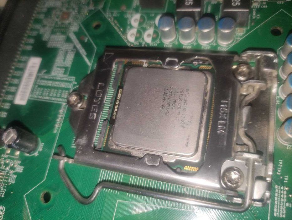КОМПЛЕКТ I7, 12 gb dd3, плата 1156 + кулер