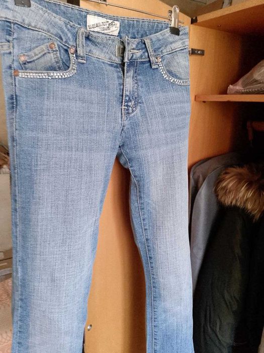 Джинси жіночі стильні Blue&Black
