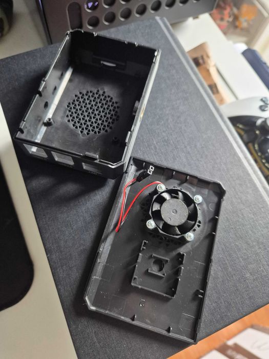 Caixa Raspberry Pi 4 com ventoinha e dissipador de calor da Labists ...