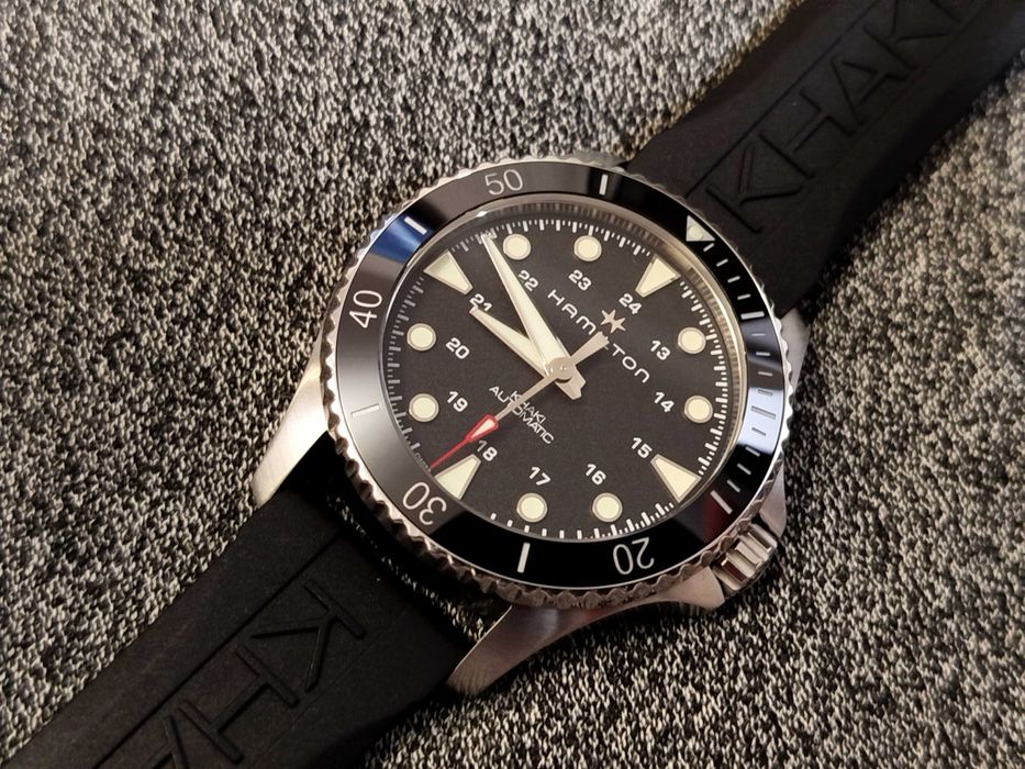 б.в. Navy Scuba Hamilton H82515330 Swiss made механіка годинник