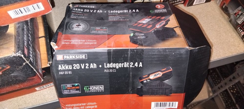 Bateria i ladowarka  pap 20 b1