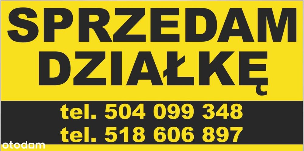 Rajska działka mieszkaniowo-usługowa przy DW781 po reformie drożej