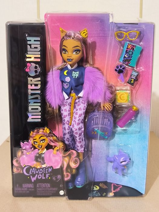 Лялька Монстер Хай Клодін Вульф вихованцем Monster High Clawdeen Wolf