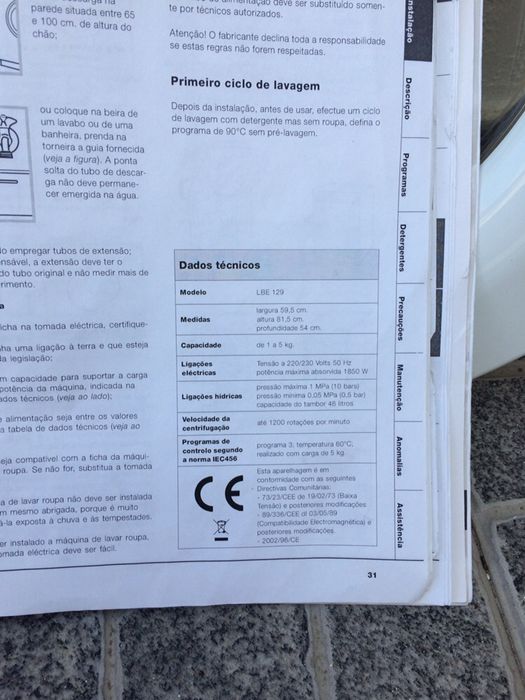 Peças usadas como novas