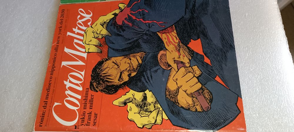 Antigas revistas banda desenhada Corto maltese