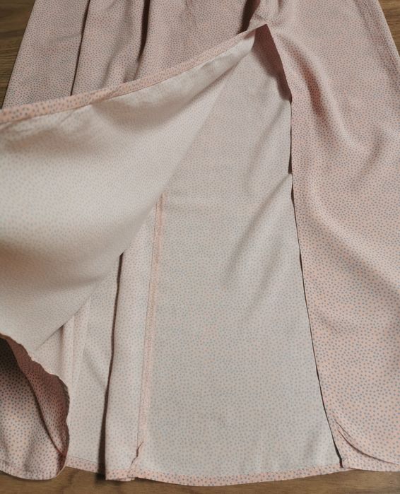 Spódnica midi/maxi z rozcięciem roz. XXS/XS