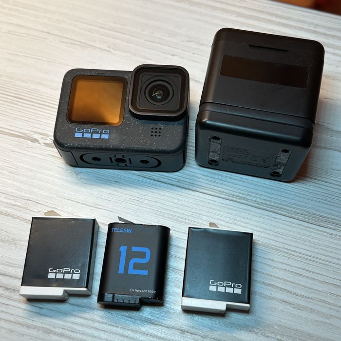 GoPro HERO 12 Black + 3 акб та зарядка