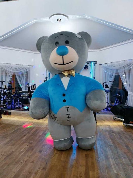 Duże misie na wesele, urodziny, osiemnastka, animacja na imprezę